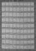 Checkered Gray Modern Rug, abs5437gry