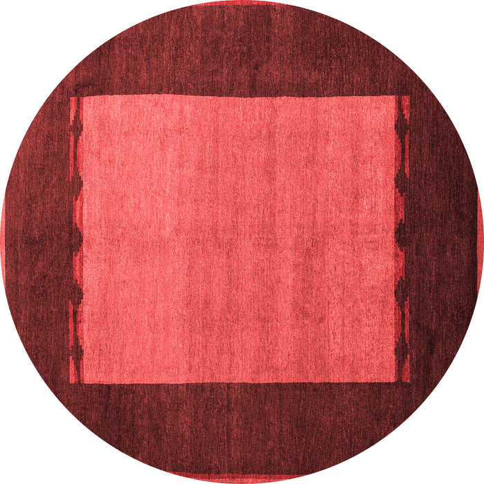 Machine Washable Abstract Red Modern Rug, wshabs5438red