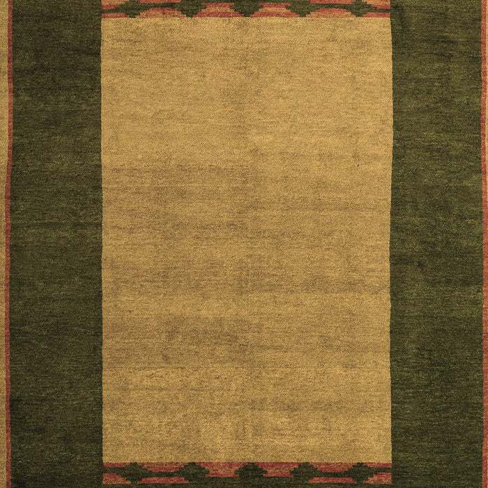 Abstract Brown Modern Rug, abs5438brn