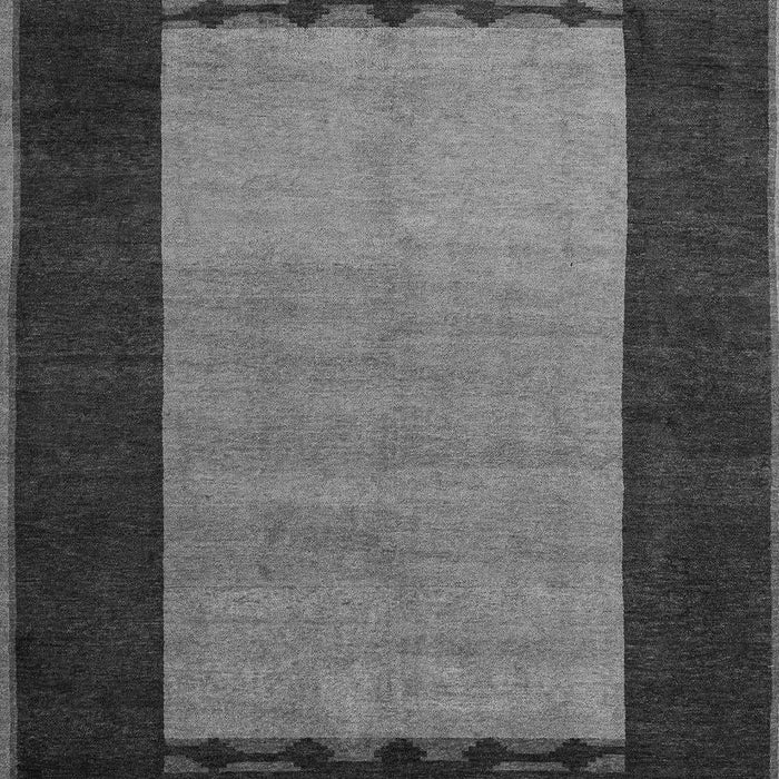 Machine Washable Abstract Gray Modern Rug, wshabs5438gry