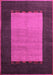 Machine Washable Abstract Pink Modern Rug, wshabs5438pnk