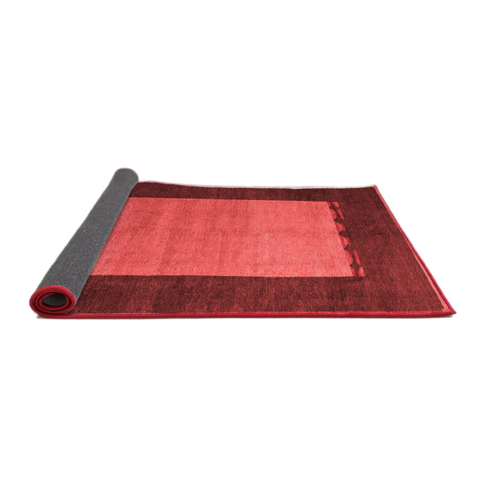 Abstract Red Modern Area Rugs
