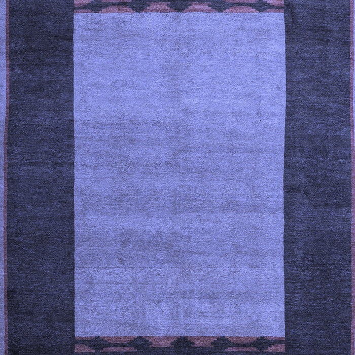Machine Washable Abstract Blue Modern Rug, wshabs5438blu