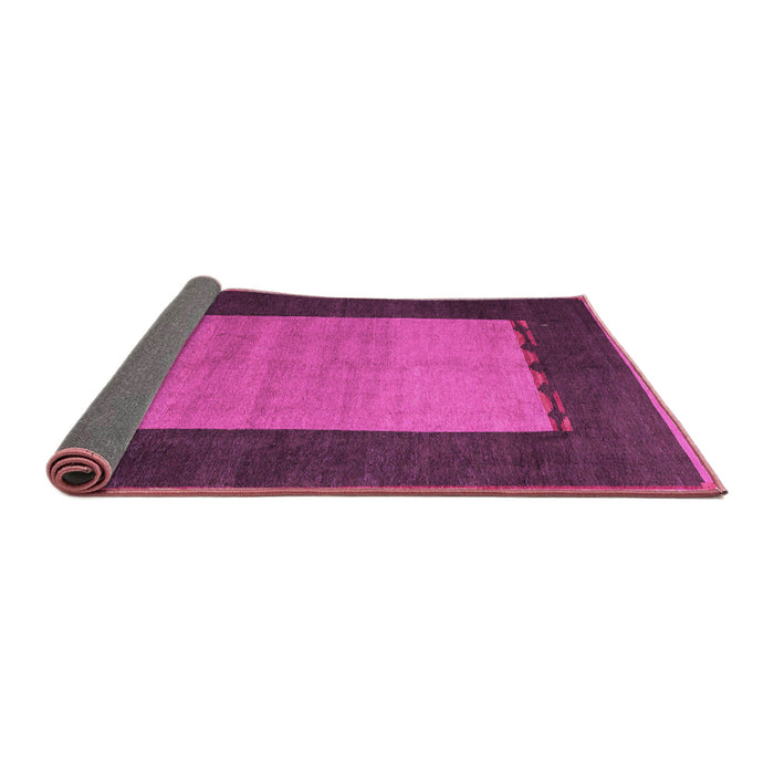 Sideview of Abstract Pink Modern Rug, abs5438pnk