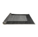 Sideview of Abstract Gray Modern Rug, abs5438gry