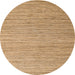 Round Abstract Red Modern Rug, abs5439