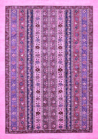 Abstract Purple Modern Rug, abs543pur