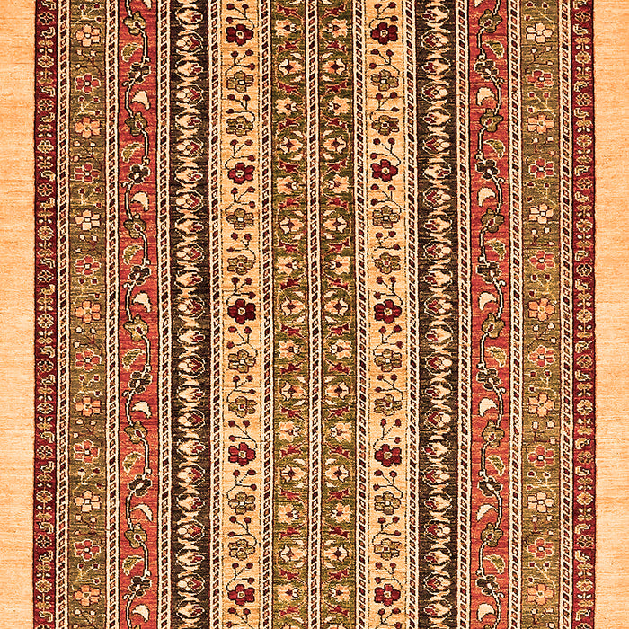 Abstract Orange Modern Rug, abs543org