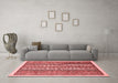 Modern Red Washable Rugs