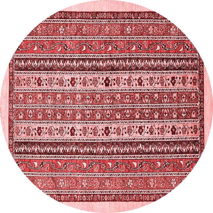 Abstract Red Modern Rug, abs543red