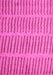 Machine Washable Solid Pink Modern Rug, wshabs5440pnk