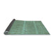 Sideview of Solid Light Blue Modern Rug, abs5440lblu