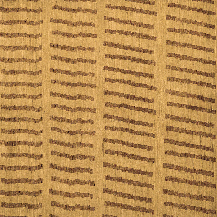 Square Solid Brown Modern Rug, abs5440brn