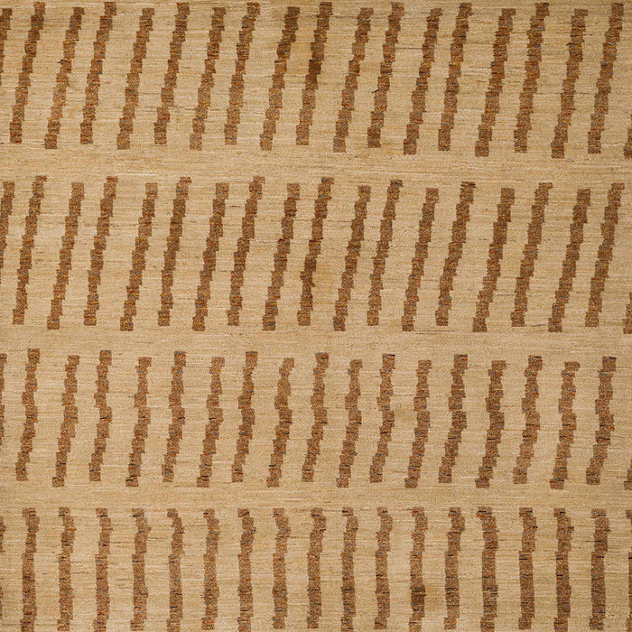 Square Machine Washable Abstract Orange Rug, wshabs5440