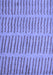 Machine Washable Solid Blue Modern Rug, wshabs5440blu