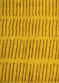 Solid Yellow Modern Rug, abs5440yw