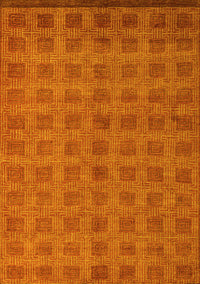 Abstract Yellow Modern Rug, abs5441yw