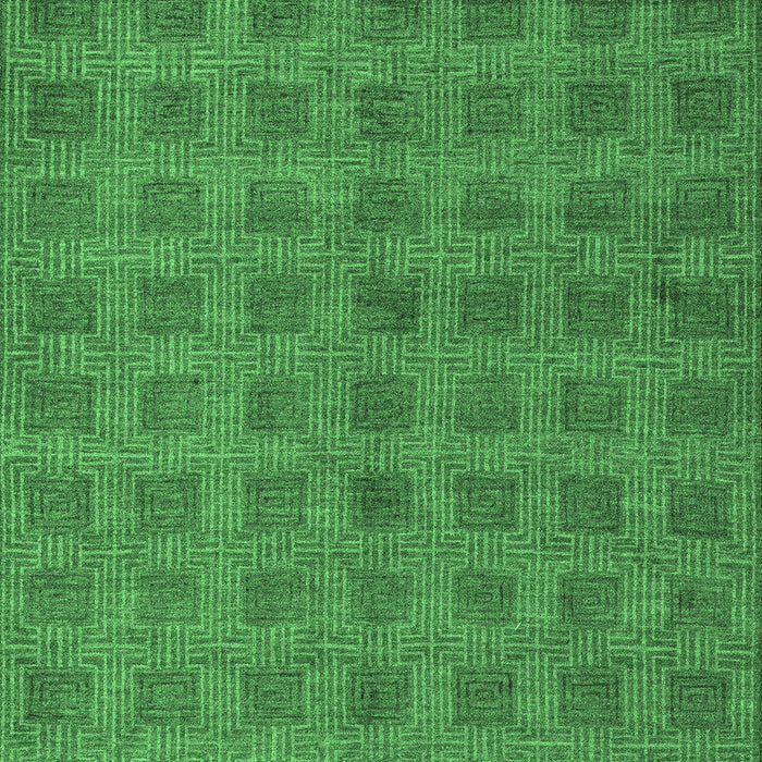 Machine Washable Abstract Emerald Green Modern Area Rugs, wshabs5441emgrn