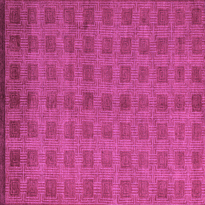 Square Abstract Purple Modern Rug, abs5441pur