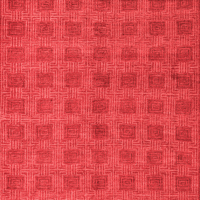Machine Washable Abstract Red Modern Rug, wshabs5441red