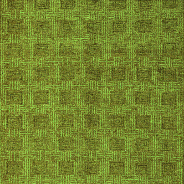 Abstract Green Modern Rug, abs5441grn
