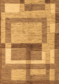 Abstract Brown Modern Rug, abs5442brn