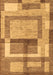 Abstract Brown Modern Rug, abs5442brn