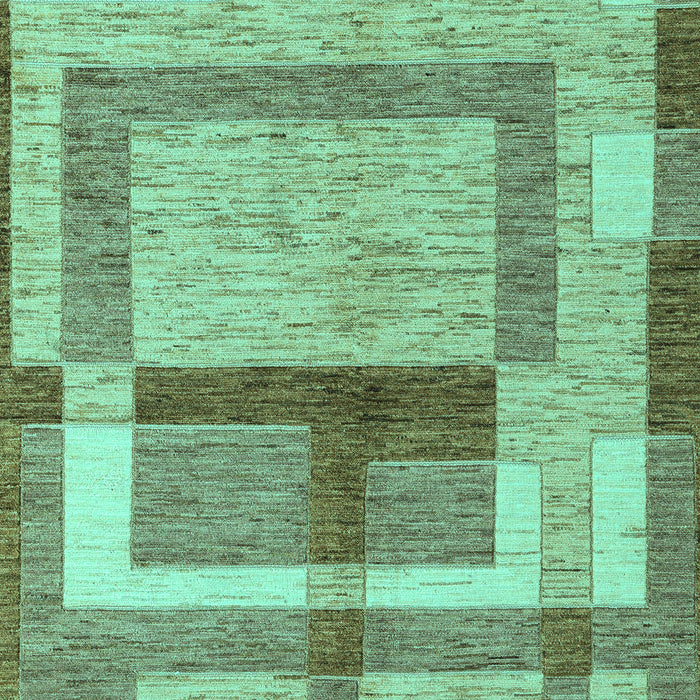 Abstract Turquoise Modern Rug, abs5442turq