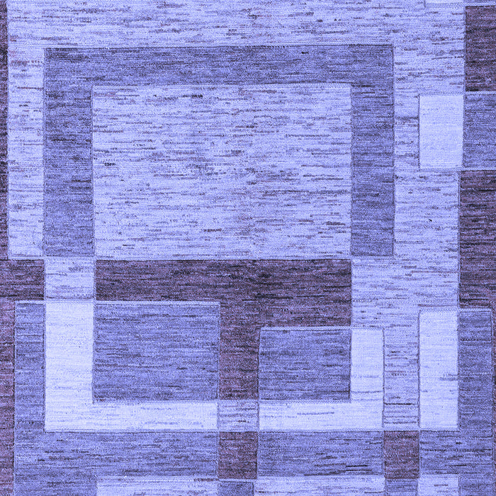 Abstract Blue Modern Rug, abs5442blu