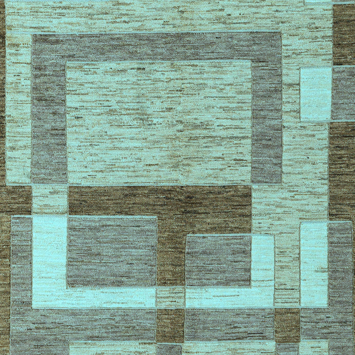 Abstract Light Blue Modern Rug, abs5442lblu