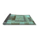 Sideview of Abstract Light Blue Modern Rug, abs5442lblu