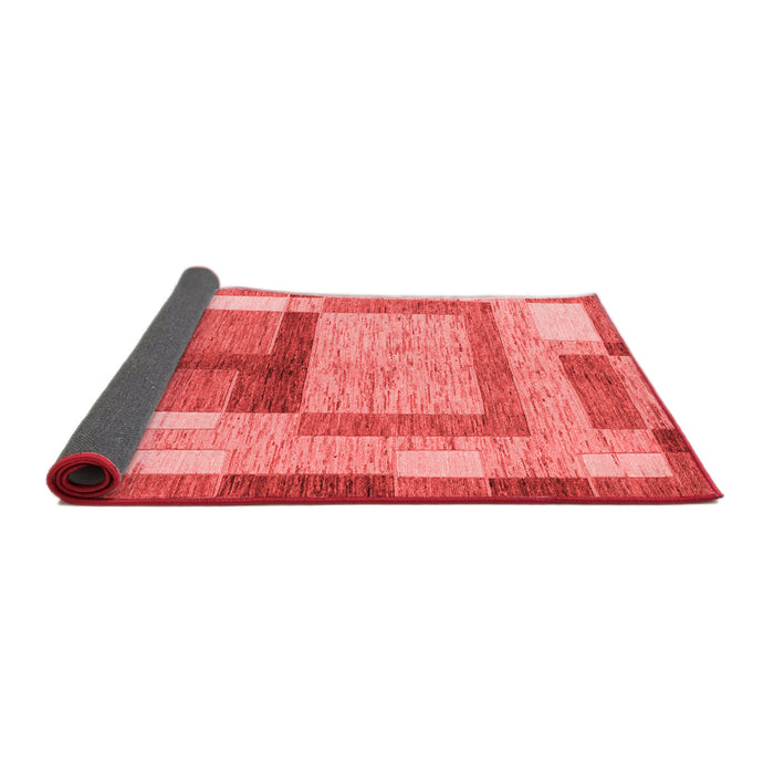 Abstract Red Modern Area Rugs
