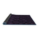 Sideview of Abstract Blue Modern Rug, abs5443blu