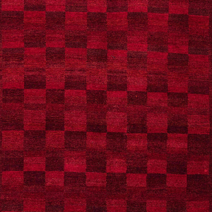 Abstract Red Modern Rug, abs5443
