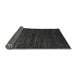 Sideview of Abstract Gray Modern Rug, abs5444gry