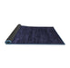 Sideview of Abstract Blue Modern Rug, abs5444blu