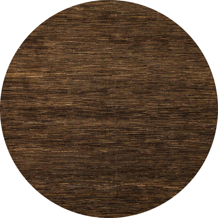 Round Abstract Red Modern Rug, abs5444