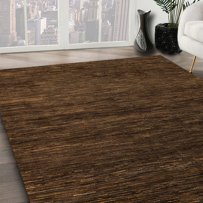 Machine Washable Abstract Night Red Rug in a Family Room, wshabs5444