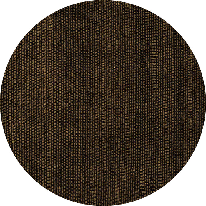 Round Machine Washable Abstract Brown Modern Rug, wshabs5445brn