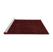 Modern Red Washable Rugs