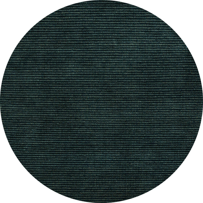 Round Abstract Light Blue Modern Rug, abs5445lblu