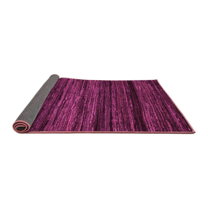 Sideview of Abstract Pink Modern Rug, abs5446pnk