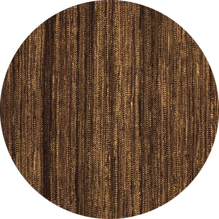 Round Machine Washable Abstract Brown Modern Rug, wshabs5446brn