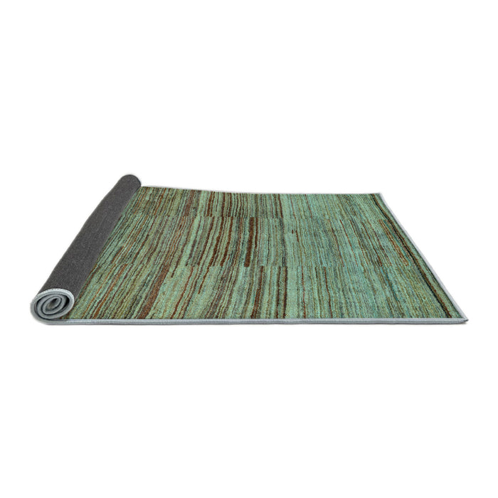 Sideview of Abstract Light Blue Modern Rug, abs5447lblu