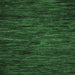 Square Abstract Emerald Green Modern Rug, abs5448emgrn