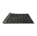 Sideview of Abstract Gray Modern Rug, abs5448gry