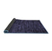 Sideview of Abstract Blue Modern Rug, abs5448blu