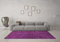 Machine Washable Abstract Purple Modern Rug, wshabs5449pur