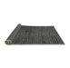 Sideview of Abstract Gray Modern Rug, abs5449gry