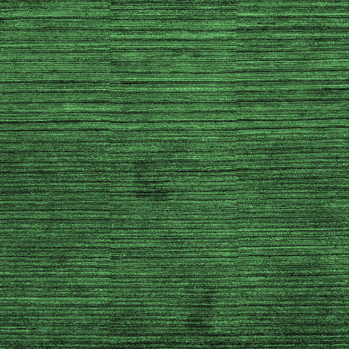 Square Abstract Emerald Green Modern Rug, abs5449emgrn